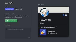 HOW TO GET PROFILE CUSTOMIZATION ON DISCORD 2021