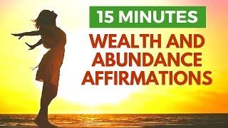 Attract WEALTH & ABUNDANCE | Morning I AM Affirmations | 21 Day Challenge