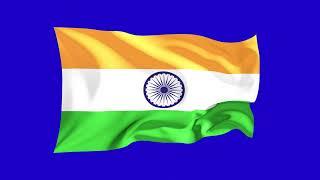 Indian Flag Green Screen/Blue Screen / Animation/ #independenceday #independence #india