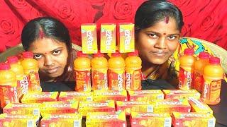 30 maaza drink challenge  frooti challenge  mango juice challenge  food eating competition