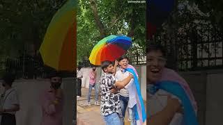 ️‍ Pride Parade | Delhi University | Pride Month | Do you Support them #lgbtq Community ⁉️