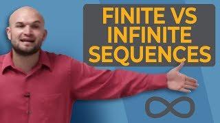 What is the difference between finite and infinite sequences