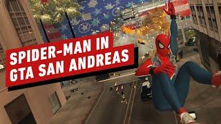 GTA San Andreas: Insomniac Spider-Man Mod Gameplay