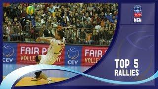 Stars in Motion Episode 4 - Top 5 Rallies - 2016 CEV DenizBank Volleyball Champions League - Men
