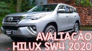 Avaliação Toyota Hilux SW4 2020 Diesel - 7 Lugares, bruta e luxuosa SUV de verdade