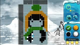 Time Twins Mosaics 4: Winter Splash - Levels (21 & 22) - (4-3 & 4-4) + Minigame (Trapping The Mouse)