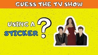 Guess The TV Show By Stickers | TV Shows Quiz | Guess The TV Show