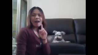 GADIS CANTIK INI TERNYATA SUKA  BERMAIN SAMA ANJING KESAYANGAN NYA