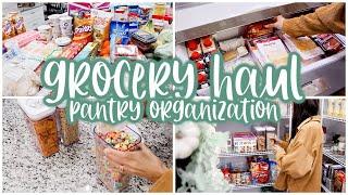 GROCERY HAUL | FRIDGE & PANTRY ORGANIZATION | MORE WITH MORROWS