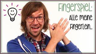 Alle meine Fingerlein sollen Dschungeltiere sein | Fingerspiele mit herrH