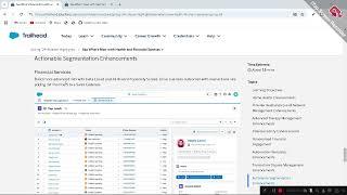 See What’s New with Health and Financial Services | salesforce trailhead