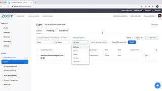 How to SEARCH USERS in ZOOM?