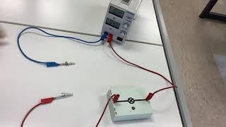 Elektrische Leitfähigkeit einer Salzlösung