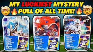 *MY LUCKIEST MYSTERY BOX PULL OF ALL TIME! 2024 MJ HOLDING FOOTBALL MYSTERY TIN REVIEW!