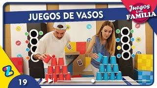 JUEGOS para JUGAR con VASOS en FAMILIA - parte 19