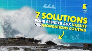 Comment arrêter les vagues des inondations côtières ?  #shorts