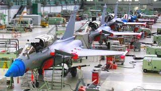 FIGHTER JET Factory️ Production Engine Manufacturing Lockheed Martin F-35 + F-16 [Assembly line]