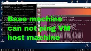 Base machine not able to ping VM host machine || bridged network || Curious Abeey