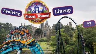 Evolving Alton Towers’ lineup !!