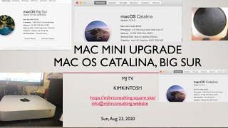 Mac Mini late 2012 hardware upgrade to Mac OS Current (Catalina or Big Sur) version