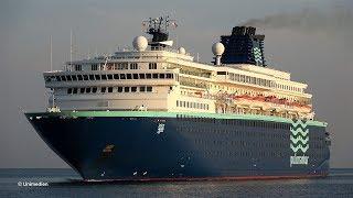 Zenith | her very last call for pullmantur in Germany, land of her construction | 4K-Quality-Video