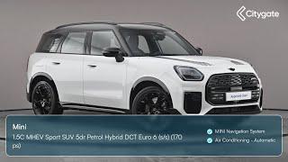 Mini Countryman - 1.5C MHEV Sport SUV 5dr Petrol Hybrid DCT Euro 6 (s/s) (170 ps) - Citygate Volk...