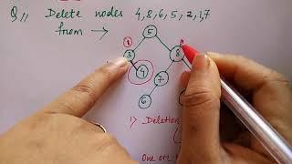 avl tree deletion in data structure |  part-1 | HINDI | Lec-84 | DS |  Niharika Panda