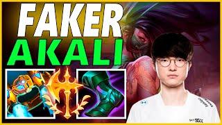 FAKER AKALI MID GAMEPLAYSEASON 12 LEAGUE OF LEGENDS