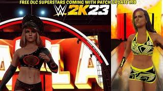 FREE DLC SUPERSTARS COMING WITH PATCH UPDATE 1.18 IN WWE2K23