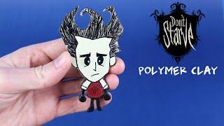 Wilson (Don't Starve) - Polymer Clay Magnet Tutorial