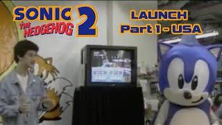 Sonic the Hedgehog 2 Launch (Sonic 2sDay) - Part 1 USA