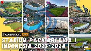 RELEASE!!! FULL STADIUM BRI LIGA 1 2023-2024 SMOKEPATCH FOOTBALL LIFE 2023