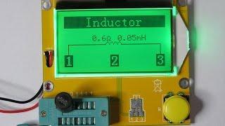 RLC - Транзистор - Метр. Прибор для проверки конденсаторов, индуктивности, транзисторов, и др.