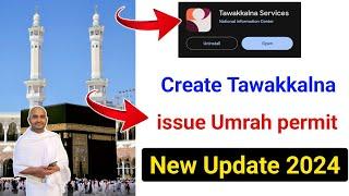 New Tawakkalna Service or issue Umrah Permit in 2024 | #tawakkalna app registration