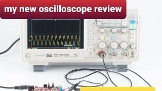 uni-t oscilloscope UTD2052cl+ series complete review