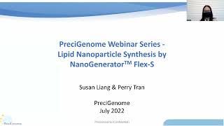 PreciGenome Lipid Nanoparticle Synthesis System Flex-S Demo and Introduction