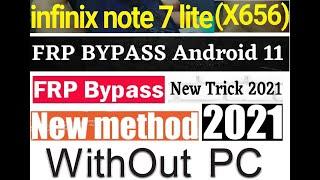 INFINIX NOTE 7 X690 & X690B GOOGLE ACCOUNT BYPASS