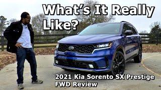 Обзор Kia Sorento SX Prestige FWD 2021 года — какой он на самом деле?