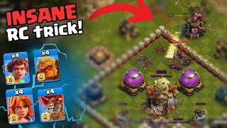 New VIRAL ARMY abuses THE NEW RC BUFFED EQUIPMENT! | TH16 Best Attacks.