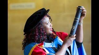 Anne-Marie Imafidon MBE receives an Honorary Degree of Doctor of Science from GCU