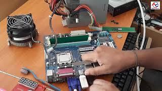 How to repair Gigabyte Motherboard | ga g41m combo | No power | No Display | Bangla