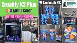 Creality K2 Plus Multi-Color 3D Printer IN-DEPTH REVIEW: A True Challenger to the BambuLab X1 Carbon