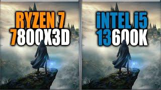 Ryzen 7 7800X3D vs 13600K Performance Benchmarks - Tested in 15 Games and Applications