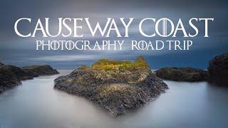 Lava Stacks, Dragon Head, Insane rain, and stunning light  | Outdoor Photography Causeway Coast 4K