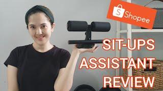 WORTH IT BA? SHOPEE SIT-UPS ASSISTANT TESTED | PRODUCT REVIEW WITH EXERCISE IDEAS