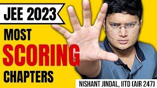 JEE 2023: MOST SCORING Chapters | Complete Strategy