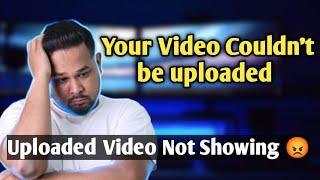 Your Video Couldn’t be uploaded? Facebook page pe video upload hone bad show nahi ho raha!