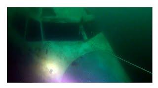 Exploring Boeing 727 Airplane Sunk 50' Underwater While Scuba Diving!