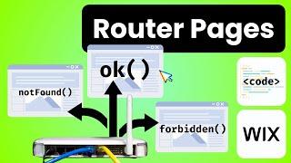 How to use Wix Router (Super Dynamic Pages)