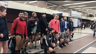 No Pants Subway Ride Warsaw 2018 | Viaje Sin Pantalones en el Metro en Varsovia